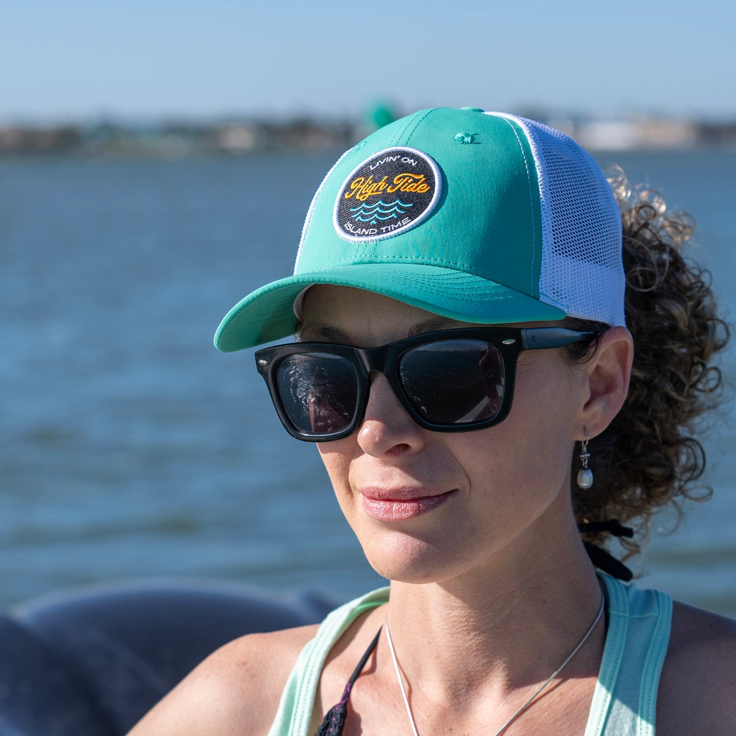 La Playa Trucker Hat • Seafoam