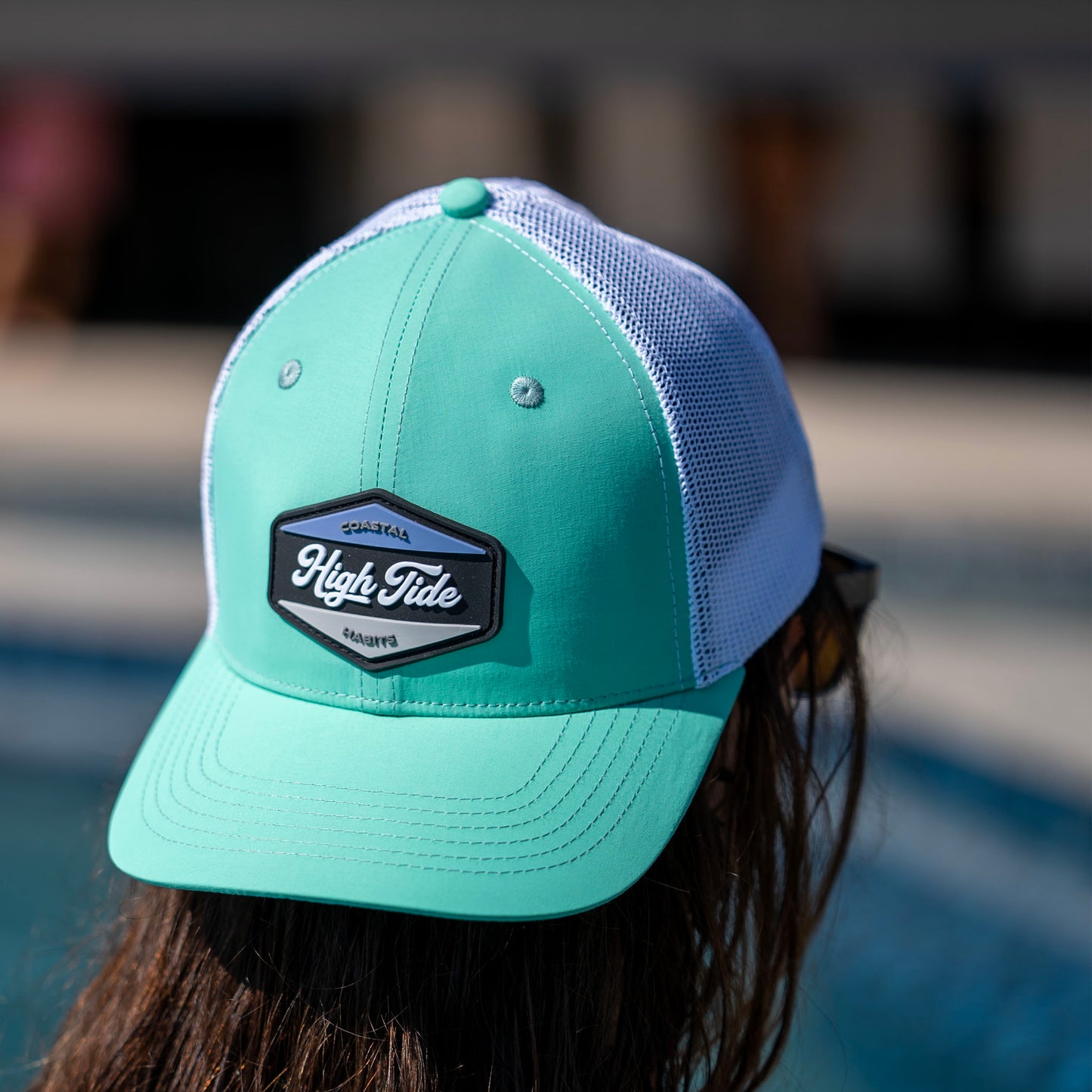 Poolside Trucker • Seafoam